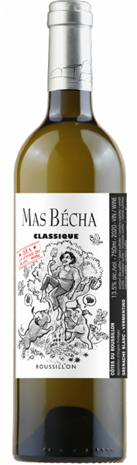 vin blanc classique MAS BÉCHA - Nyls