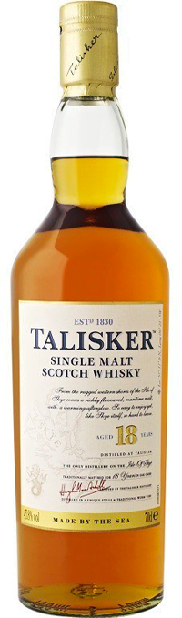 18 ans TALISKER - Écosse / Île de Skye