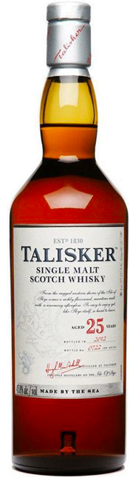 25 ans TALISKER - Écosse / Île de Skye